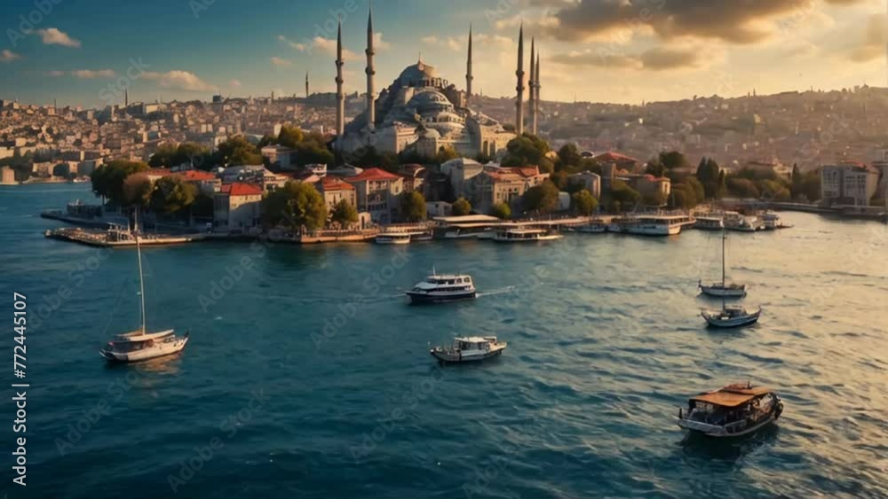 The magnificent city of Istanbul Türkiye travel destinations