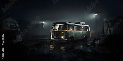 The Silent Bus: A Tale of Shadows and Whispers in the Dark
