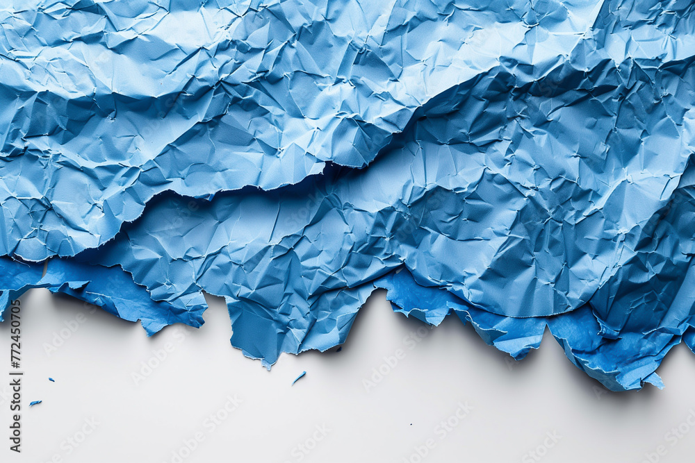 custom made wallpaper toronto digitalCrumpled blue paper background, white background, pattern, garbage, backdrop