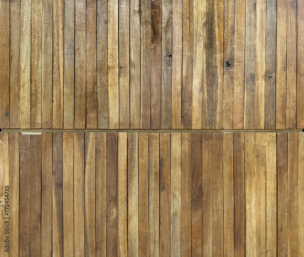 Series of Wooden fluted panel, embossed and carved, open pore texture ...