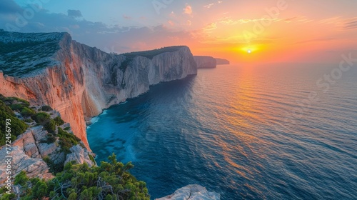 Breathtaking Zakynthos Greece Keri Cliffs Ionian Sea
