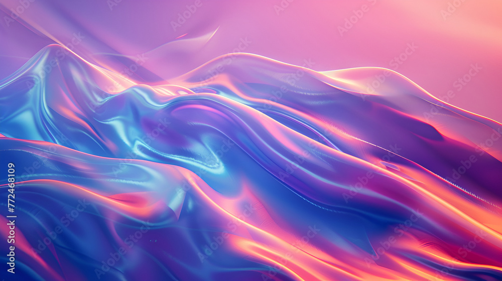 Abstract pastel Vibrant Colors in Futuristic Background ,Abstract background of blue wavy silk or satin
Abstract pastel Vibrant Colors in Futuristic Background ,Abstract background of blue wavy silk or satin