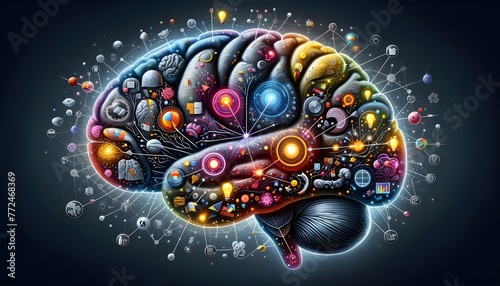 Brain Activity During Learning And Memory Formation © mitarart