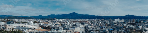 Panorama view North Kyoto 