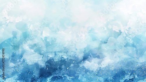 light blue watercolor gradient for a background