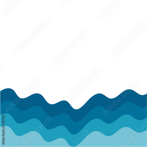 Abstract wave illustration