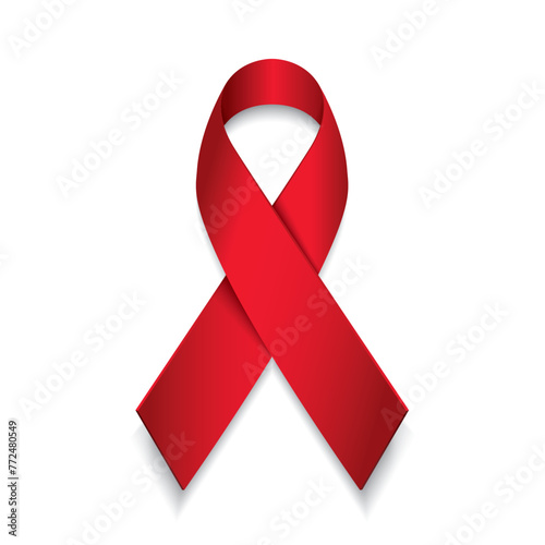 aid awareness ribbon. melanoma symbol