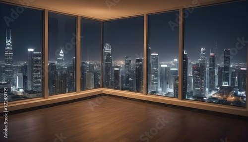 interior of modern building