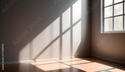 empty room with a window