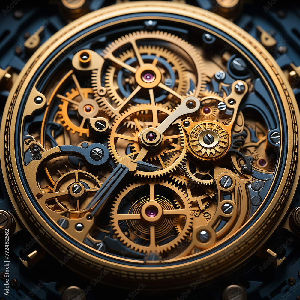 old watch mechanism