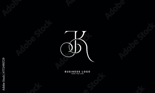 JK, KJ, J, K, Abstract Letters Logo Monogram photo