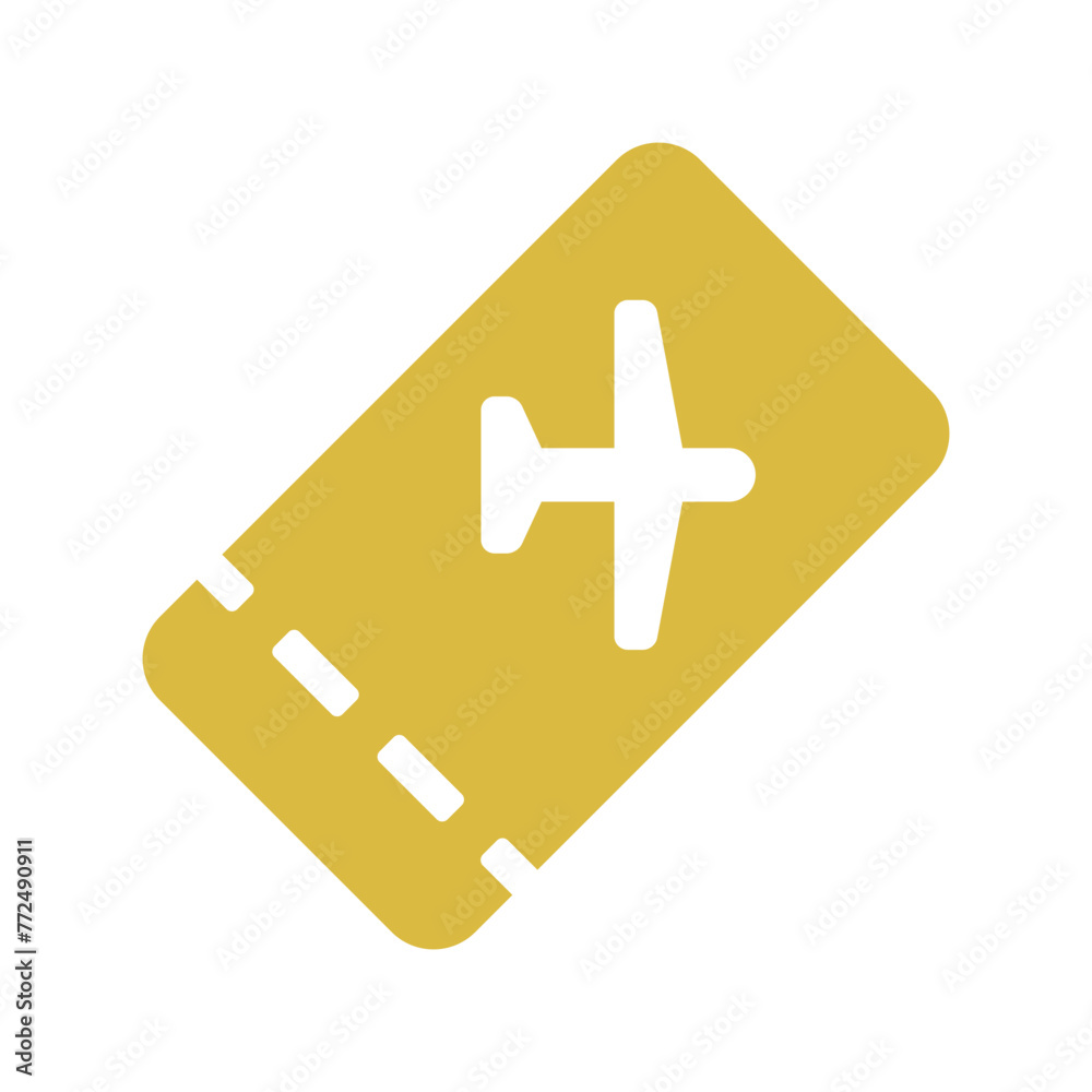 Obraz premium ticket icon design vector template