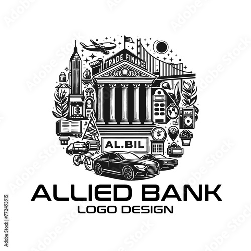 Allied Bank Vector Logo Design