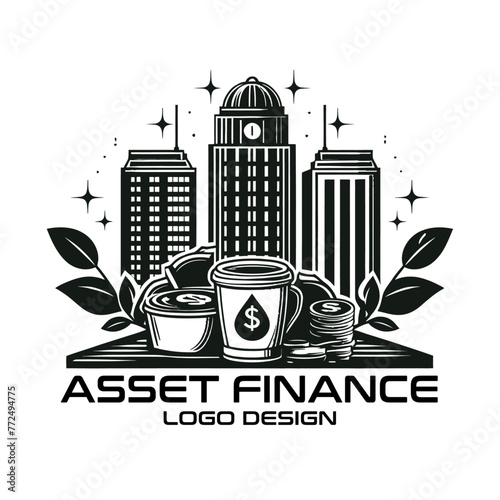 Asset Finance Vector Logo Design