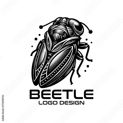 Beetle Vector Logo Design