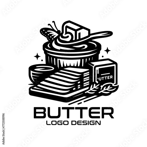 Butter Vector Logo Design