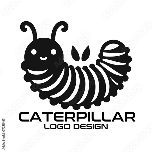 Caterpillar Vector Logo Design