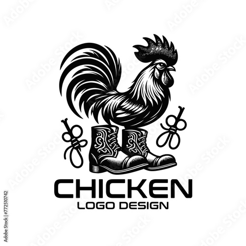Chicken Vector Logo Design