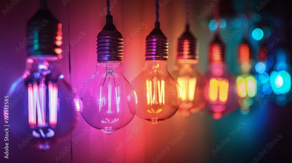 Multiple Light Bulbs Hanging From Ceiling Multiple Light Bulbs Hanging From Ceiling