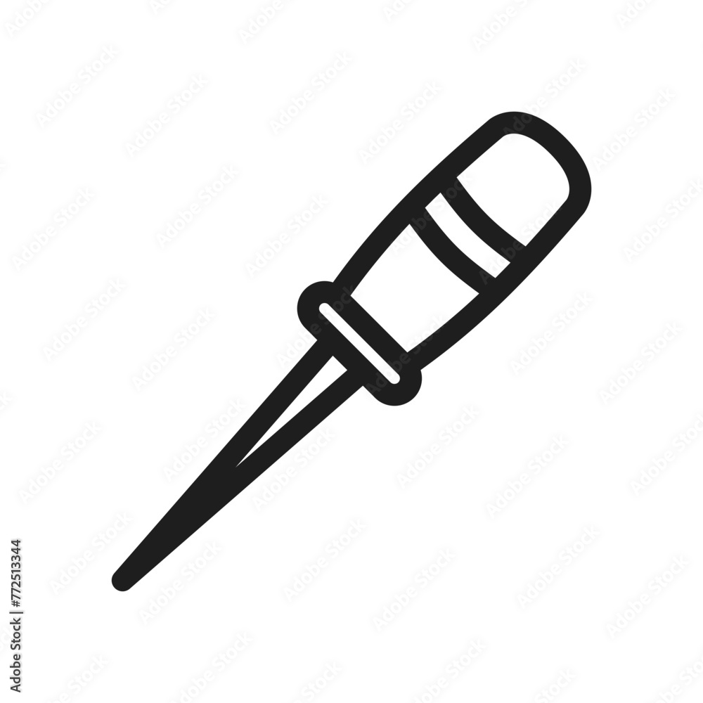 Tailor shop linear outline icon pack Tailor shop linear outline icon pack
