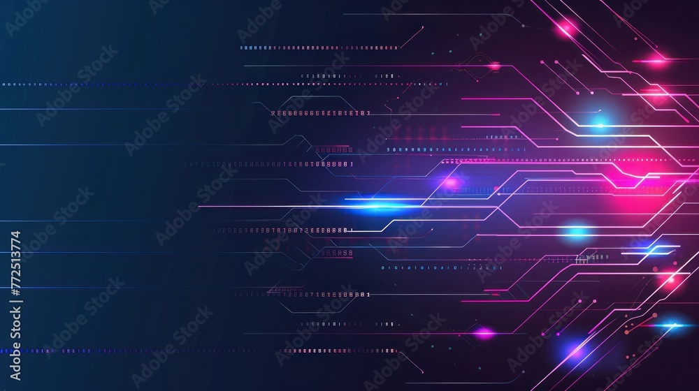 Obraz premium digital background, cyber security