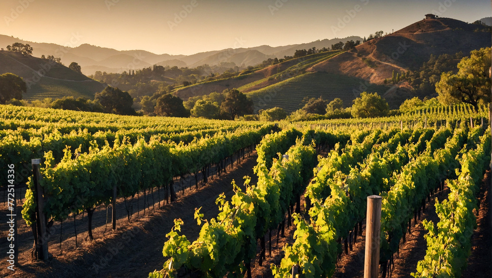 California Winery Vineyard 