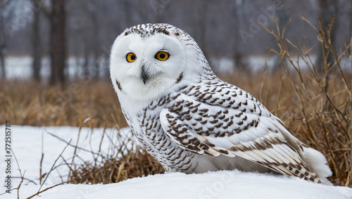 Snow Owl  © rouda100