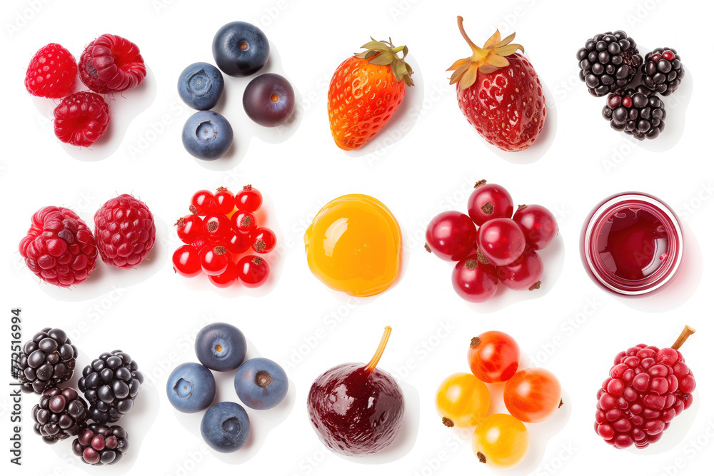 Vibrant Berry and Fruit Collection Vibrant Berry and Fruit Collection