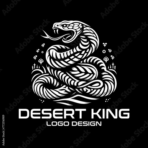 Desert King Vector Logo Design