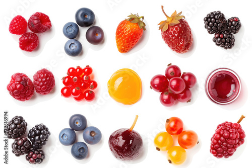 Vibrant Berry and Fruit Collection