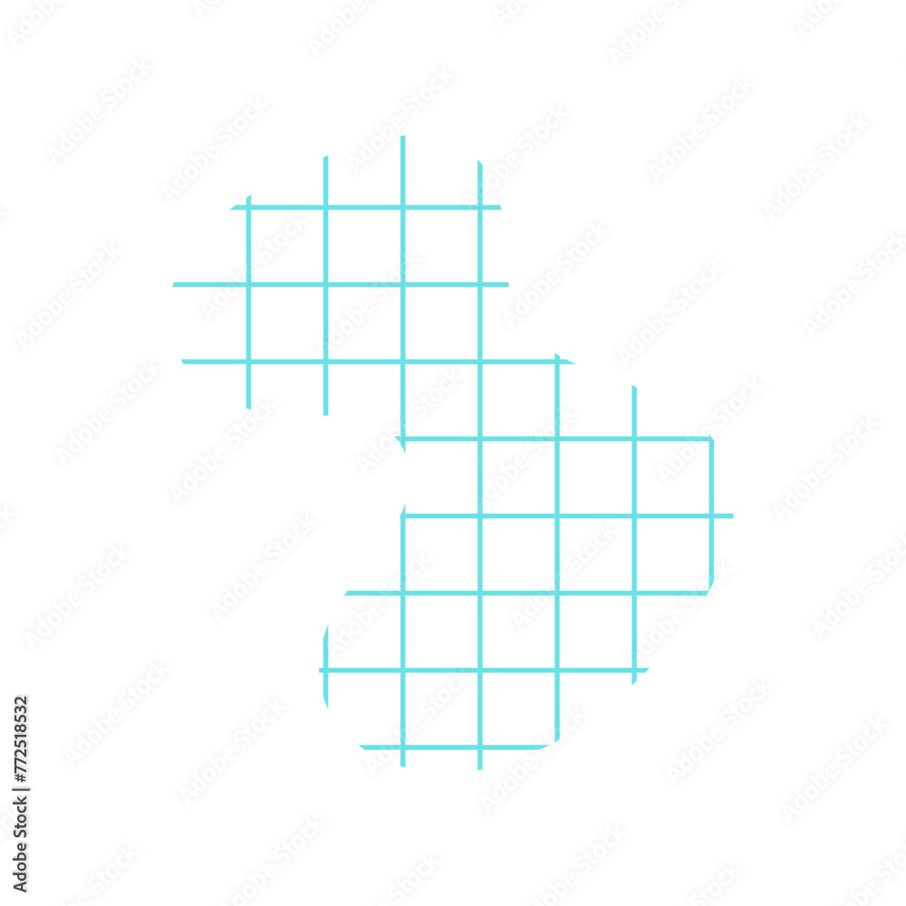 Organic Grid Shape Organic Grid Shape