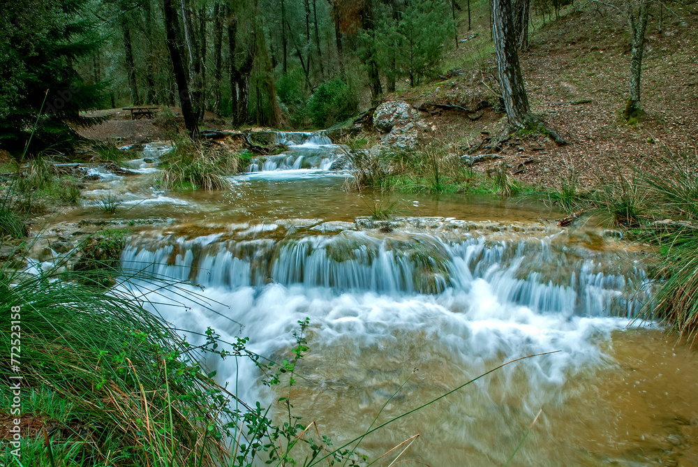 Arroyo de Linarejos, en el parque natural de Cazorla, Segura y Las Villas