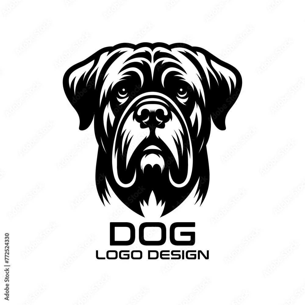 Dog Vector Logo Design Dog Vector Logo Design