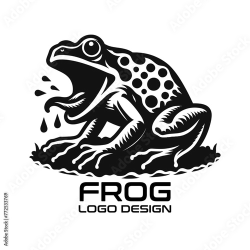 Frog Vector Logo Design