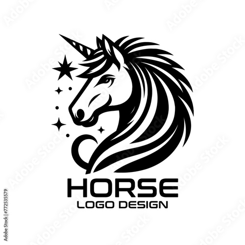 Horse Vector Logo Design