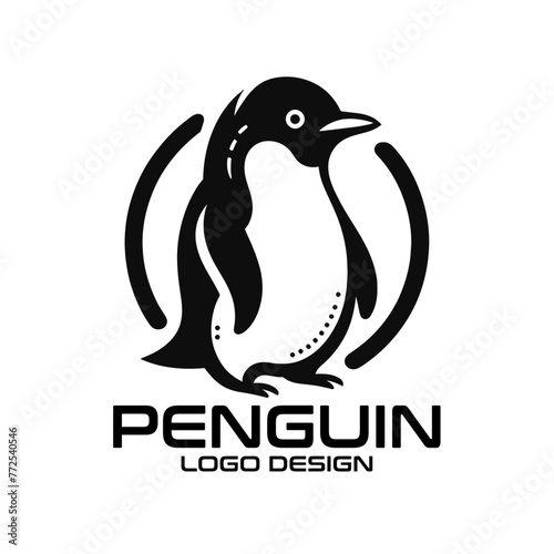 Penguin Vector Logo Design