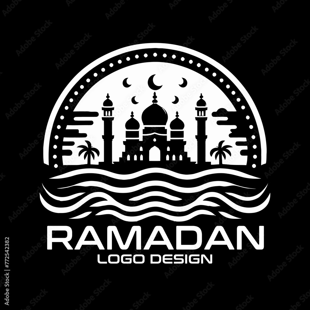 Ramadan Vector Logo Design Ramadan Vector Logo Design