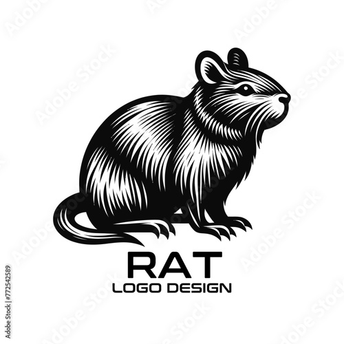 Rat Vector Logo Design