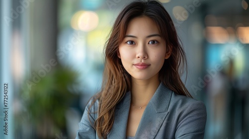Confident Asian Businesswoman 
