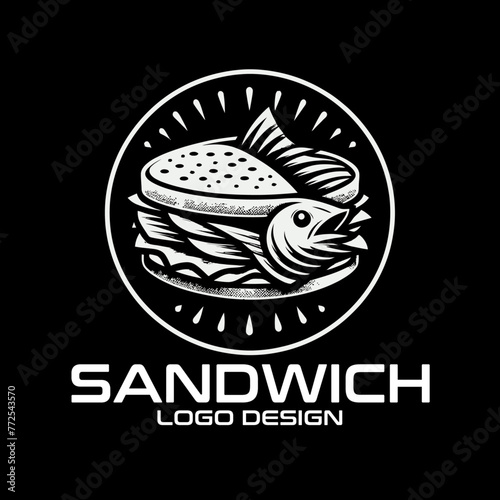 Sandwich Vector Logo Design