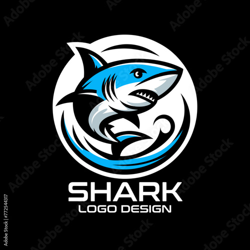 Shark Vector Logo Design