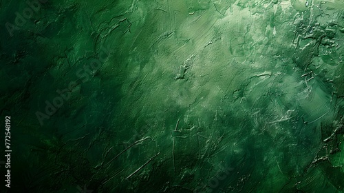 Abstract Emerald Waters: A Tranquil, Textured Sea of Green. Perfect for Backgrounds and Artistic Projects. Serene and Mysterious. AI