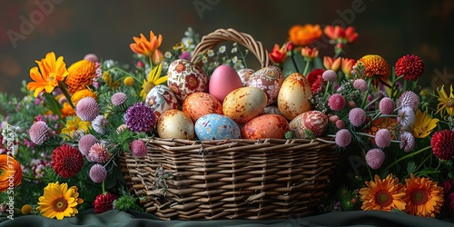 Eggs Among Spring Blooms