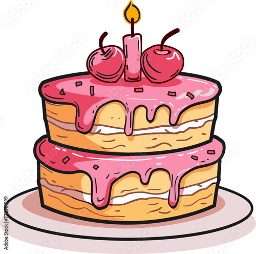 Vectorized Temptations Crafting Edible Masterpieces