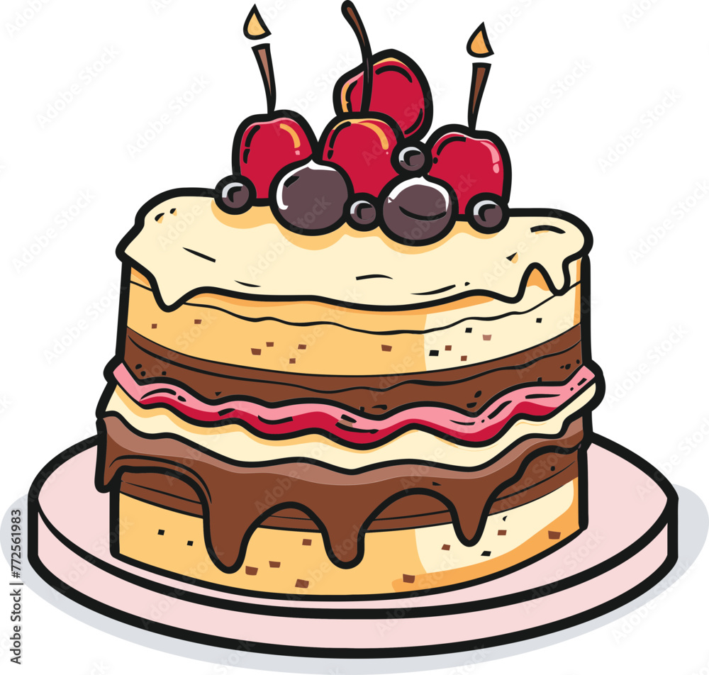Cake Vector Dreamscape Navigating Vectorized Marvels Cake Vector Dreamscape Navigating Vectorized Marvels