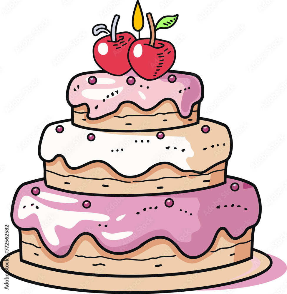 Cake Vector Chronicles Navigating Vectorized Confections Cake Vector Chronicles Navigating Vectorized Confections