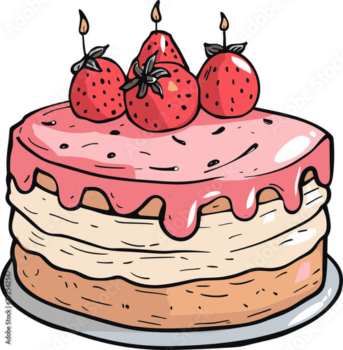 Vectorized Temptations Exploring Cake Vector Wonders