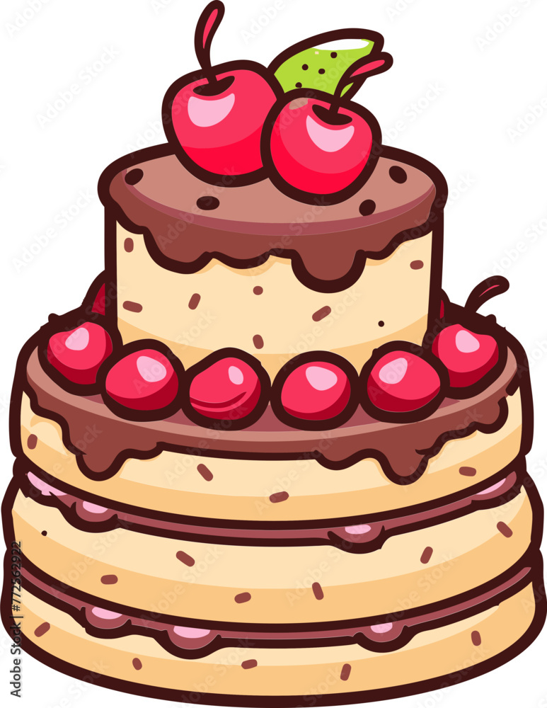 Pixelated Pastries Navigating Cake Vector Landscapes Pixelated Pastries Navigating Cake Vector Landscapes
