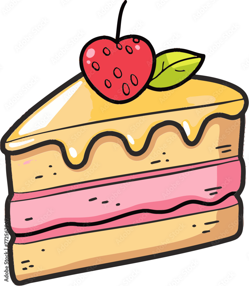 Vectorized Cake Creations Exploring Sugary Realms Vectorized Cake Creations Exploring Sugary Realms