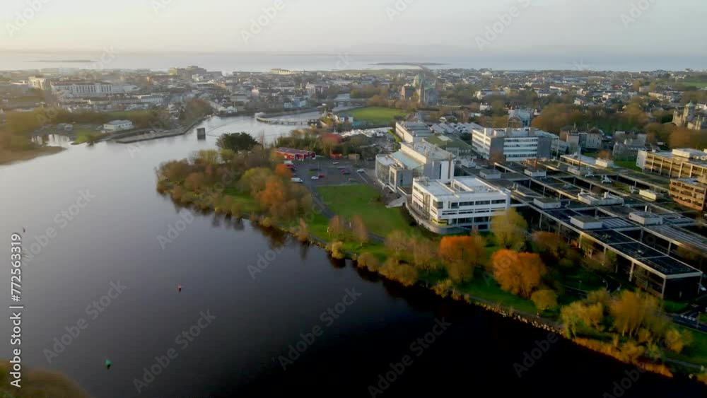 Views of Galway, Ireland by Drone Views of Galway, Ireland by Drone